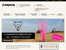 Tablet Screenshot of amperepintura.com